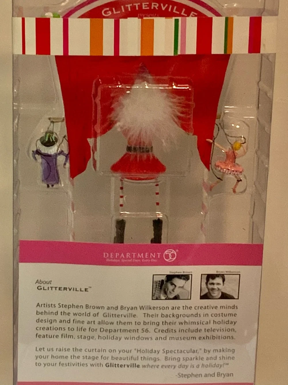 Department 56-Glitterville The Nutcracker Sweet Christmas Decor